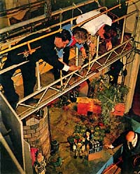 BBC Puppet Theater in the new Television Centre, 1962