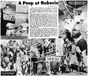 A Peep at Rubovia - Girl 17th March, 1962